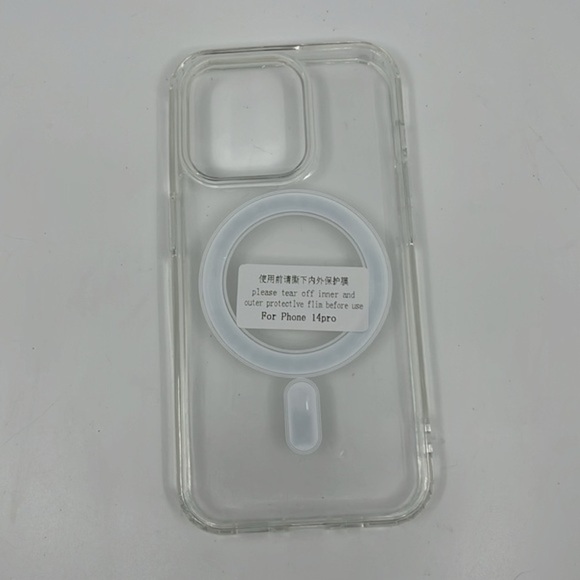 Clear Magnetic iPhone 14 Pro Case: Ultimate Protection for iPhone - Picture 1 of 4